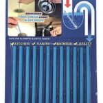 Anubhav Janni Sani Stick Drain Cleaners Drainage Block Remover Kitchen Toilet Bathtub Sewage Decontamination Deodorant Smelly Cleaning Rod Pipes Sticks Home Cleaner Sink Bathroom (Set Of 2 Pcs)