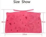 Anubhav Janni Magic Bath Towel Wearable Absorbent Fast Dry Women Beach Spa Bathrobes Skirt Lady Drying Bathrobe Drying Best Girls Towel Bath Towel Beach Bathrobe Bathroom Dress (Pack Of 1 Pcs) - Image 5