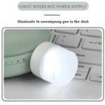Anubhav Janni Usb Night Lights Mini USB LED Light Flexible Plug in Ambient Lamp Car Bedroom Reading Sleep Portable Bulb Compact Powered Plastic Plug In Flexible Car Indoor Outdoor (Set Of 5 Pcs) - Image 6