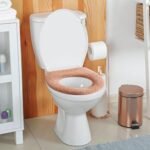 Anubhav Janni Toilet Seat Cover Soft Plush Thick Fabric Warmer For Round Elongated Seats Reusable Machine Washable Covers Set With Elastic Bottom Bathroom Decor (Pack Of 1 Pcs) - Image 6