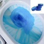 Anubhav Janni Toilet Bowl Cleaning Tablet Automatic Flush Toilet Bowl Cleaner Tablets Bathroom Tank Cleaner Odor Bathroom Tank Cleaner Ball Deep Clean Bubbles Mild Lemon Scent (Set Of 10 Pcs) - Image 4