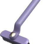 Anubhav Janni 360 Degree Gap Cleaning Brush Rotating Flexible Plastic Handle With Head For Deep Narrow Spaces Crevice Brush Hard Bristle No Dead Corners Tool Bathroom Kitchen (Pack Of Pcs)