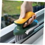 Anubhav Janni 4 In 1 Gap Cleaning Brush Tiles Cleaner Grout Floor Bathroom Kitchen Corner Scrubber Tool Floor Gap Bathroom Home Tile Brush Kitchen And Tile Removes Dirt Grime (Pack Of 1 Pcs) - Image 4
