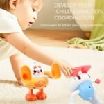 Anubhav Janni Wind Up Somersault Rolling Chicks Toys Activities for Preschool Toddlers Early Learning Toy Color May Vary Animal Kids Baby Combo Squirrel Chick Mechanical Jumping Jack(pack of 1) - Image 5