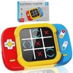 Anubhav Janni Tic Tac Toe Gam Digital Electronic Game for Kids, Handheld Puzzle Games Travel Kids and Adults Stocking Stuffers Christmas Birthday Gifts Toys Boys Girls Gaming Device (pack of 1)