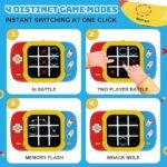 Anubhav Janni Tic Tac Toe Gam Digital Electronic Game for Kids, Handheld Puzzle Games Travel Kids and Adults Stocking Stuffers Christmas Birthday Gifts Toys Boys Girls Gaming Device (pack of 1) - Image 2