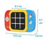 Anubhav Janni Tic Tac Toe Gam Digital Electronic Game for Kids, Handheld Puzzle Games Travel Kids and Adults Stocking Stuffers Christmas Birthday Gifts Toys Boys Girls Gaming Device (pack of 1) - Image 3