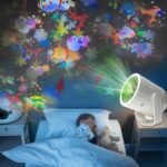 Anubhav Janni Christmas Projector Light Outdoor Snowflake Lights Indoor Holiday with Remote Control Waterproof LED Snowfall Projection Lamp for Theme Party Patio Garden Decoration (pack of 1) - Image 5
