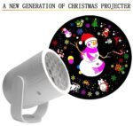 Anubhav Janni Christmas Projector Light Outdoor Snowflake Lights Indoor Holiday with Remote Control Waterproof LED Snowfall Projection Lamp for Theme Party Patio Garden Decoration (pack of 1) - Image 6