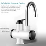 Anubhav Janni Water Heater Faucet Null Instant Electric Tankless Hot Kitchen Bathroom Temperature Control Cold Geyser Fast Heating Tap LED Digital Heater Geyser Kitchen Office (Pack Of 1 Pcs) - Image 4
