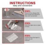 Anubhav Janni Silver Aluminium Tape (5cm*10mt) Waterproof Foil Sealing Repair Pipe Insulation Roof Leak Kitchen Metal Reinforced Self Protection Suitable Window Home Car Outdoor (Pack Of 1 Pcs) - Image 4