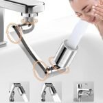 Anubhav Janni Faucet Splash Head Plastic 360 Degree Flexible Tap Extender For Kitchen Sink, Shower Sprinkler Metal Hose Rotation Adjustable Shower Silver Tap Extension Sink (Pack Of 1 Pcs) - Image 8