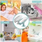 Anubhav Janni Suction Cup Soap Holder For Bathroom Kitchen Sink Wall Single Layer Self Draining Dish Bathtub Wash basins Leaf-Shape Holder Box Bathroom Kitchen Bathtub (Set Of 3 Pcs) - Image 8