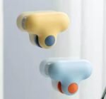 Anubhav Janni T Shaped Descaling Glass Brush Mini Silicon T Shaped Glass Eraser For Windows Car Glass Sinks Stoves Bathroom Window Cleaning Brush Suction Cup Toilet (Pack Of 1 Pcs) - Image 2