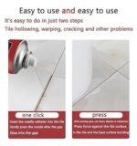 Anubhav Janni 500ml Tile Adhesive Glue Spray Repair Sealant with Needle Nozzle For Deep Gap Fixing Waterproof Grout Injection Floor And Wall Tiles Spray Glue Indoor Outdoor Use (Pack Of 1 Pcs) - Image 5