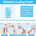 Anubhav Janni Migraine Cooling Gel Patch for Headache Relief Menthol Camphor Formula Instant Effect Long-Lasting Up to 8 Hours No Refrigeration Needed Patches Drug Free Lasts(pack of 1) - Image 3