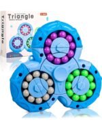 Anubhav Janni Magic Bean Rotating Cube Puzzle Toy Spinner Fidget for Stress Anxiety Relief Finger Tip Handheld Interactive Game Kids and Adults Ideal Indoor Entertainment Birthday (PACK OF 1)