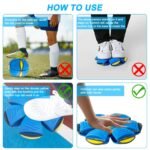 Anubhav Janni Deformation Vent Ball Plat Blue Magic UFO Exhaust Outdoor Parenta Pet Toy Flying Saucer for Dogs Portable Toys Stomp Childrens Creative Decompression Kids (pack of 1) - Image 4