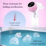 Anubhav Janni Modern Automatic Breast Pump Portable Electric Milk for Breastfeeding Moms Quiet Suction Comfortable Postpartum Nursing Solution with Dual Mode Stimulation Expression(pack of 1) - Image 5