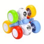 Anubhav Janni Friction Powered Stunt Car Toy 360° Flip Double Sided, Manual Pull Back and Go Durable Colorful Wheels No Battery Required Non Electric Vehicle for Boys Girls (pack of 1)