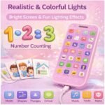 Anubhav Janni Educational Toy Mobile Phone for Boys Girls 3 Years 24 Modes 100+ Sounds Music and Lights Rechargeable Battery Kids with Learning Talking Dummy  Girls Musical Numbers(pack of 1) - Image 4