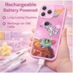 Anubhav Janni Educational Toy Mobile Phone for Boys Girls 3 Years 24 Modes 100+ Sounds Music and Lights Rechargeable Battery Kids with Learning Talking Dummy  Girls Musical Numbers(pack of 1) - Image 6