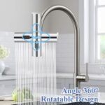 Anubhav Janni 4 Modes Waterfall Kitchen Faucet With Dual Flow Modes Wall Mounted Stainless Steel Sink Tap Knob Control Filtered Water Soap Kitchens Vegetable Faucet Bathroom (Pack Of 1 Pcs) - Image 5