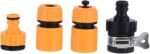 Anubhav Janni Hose Pipe Connector Nozzle Yellow Adjustable Garden Water Spray Gun Durable Leakproof Fitting Car Wash Outdoor Cleaning Use Washing Connector Kitchen Gardening (Pack Of 1 Pcs)