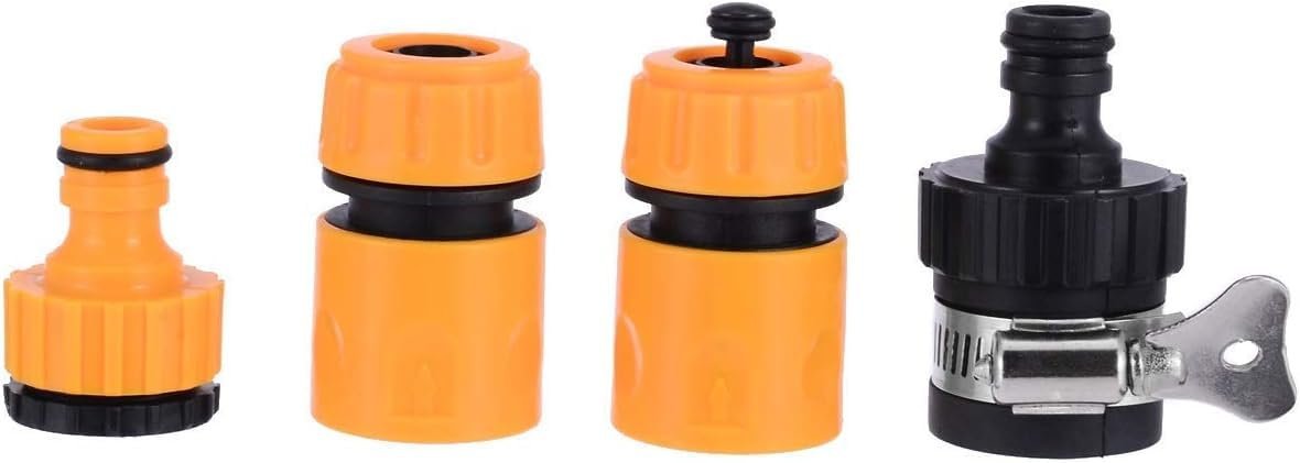 Anubhav Janni Hose Pipe Connector Nozzle Yellow Adjustable Garden Water Spray Gun Durable Leakproof Fitting Car Wash Outdoor Cleaning Use Washing Connector Kitchen Gardening (Pack Of 1 Pcs) Anubhav Janni Hose Pipe Connector Nozzle Yellow Adjustable Garden Water Spray Gun Durable Leakproof Fitting Car Wash Outdoor Cleaning Use Washing Connector Kitchen Gardening (Pack Of 1 Pcs) - Image 1