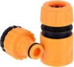 Anubhav Janni Hose Pipe Connector Nozzle Yellow Adjustable Garden Water Spray Gun Durable Leakproof Fitting Car Wash Outdoor Cleaning Use Washing Connector Kitchen Gardening (Pack Of 1 Pcs) - Image 2