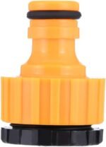 Anubhav Janni Hose Pipe Connector Nozzle Yellow Adjustable Garden Water Spray Gun Durable Leakproof Fitting Car Wash Outdoor Cleaning Use Washing Connector Kitchen Gardening (Pack Of 1 Pcs) - Image 4