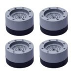 Anubhav Janni Round Washing Machine Pad Anti Vibration Pads For Feet Shock Absorber Noise Cancelling Rubber Washer Dryer Laundry Room Floor Home Stand Round (Pack Of 1 Pcs)