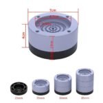 Anubhav Janni Round Washing Machine Pad Anti Vibration Pads For Feet Shock Absorber Noise Cancelling Rubber Washer Dryer Laundry Room Floor Home Stand Round (Pack Of 1 Pcs) - Image 4