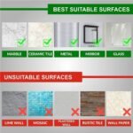 Anubhav Janni Ss 2 Layer Bathroom Soap Holder Double Stand Stickable Self Adhesive Wall Mounted Stainless Steel Waterproof Rust Proof Soap Hanging Storage Rack Kitchen Bathroom (Pack Of 1 Pcs) - Image 2