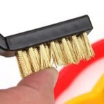 Anubhav Janni Wire Brush Set Gas Cleaning Steel Stove Brushes Kitchen Tools Kit Chimney Burner Cleaner Mini Tool Stainless Bristles Household For Tiles Tap (Set Of 3 Pcs) - Image 4