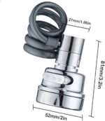 Anubhav Janni Expandable Switch Kitchen Faucet Rotatable Swivel Movable For Sink Adjustable Flexible Tap High Pressure Water Flow Home Wash Basin Bathroom Kitchen (Pack Of 1 Pcs) - Image 3