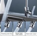 Anubhav Janni Expandable Switch Kitchen Faucet Rotatable Swivel Movable For Sink Adjustable Flexible Tap High Pressure Water Flow Home Wash Basin Bathroom Kitchen (Pack Of 1 Pcs) - Image 5