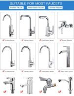 Anubhav Janni Multiple 720 Degree Rotating Faucet Multifunctional Extender Swivel Facet Wash Basin Aerator Sink Face Kitchen Tap Head Water Saving Extend Nozzle Bathroom (Pack Of 1 Pcs) - Image 9