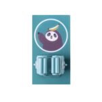 Anubhav Janni Broom Catoon Sticker Holder Space Saving Wall Mount For Brooms Mops And Tools Stainless Steel Mop Stick Holder Home Garden Laundry Metal Bathroom Kitchen (Set Of 2 Pcs)
