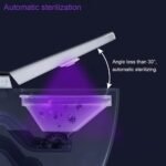 Anubhav Janni Smart Toilet Sterilizer Uv Sterilization Box UV Sterilizer Negative Ions Remove Odors Deodorizer Bathroom Germicidal Light Intelligent Rechargeable Disinfection (Pack Of 1 Pcs) - Image 3