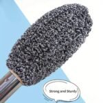 Anubhav Janni Long Handle Tar Brush Heavy Duty Bitumen Wooden Roofing Road Construction Waterproofing Industrial Use Roofing Paving Durable Bristle Easy Application Tar Asphalt (Pack Of 1 Pcs) - Image 6