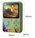 Anubhav Janni G5 Video Game for Kids 500 in 1 Retro Box with Player Gamepad Handheld Classical Can Play On TV Games Like Contra Tank Bomber Man Etc Console Support (pack of 1) - Image 5