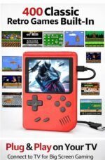 Anubhav Janni SUUP Game Box 400 in 1 Retro Handheld Gaming Console 3 Inch Color Screen Rechargeable Battery AV Output for TV Classic Video Games Kids Adults (Multicolor)(pack of 1) - Image 2