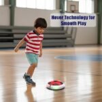Anubhav Janni 3-Mode Rechargeable Hover Football for Kids Indoor Electric Air with LED Lights Birthday Gift Boys BIS Certified Made in India Red Smart Electronic Ball Toyn2000mAh(pack of 1) - Image 5