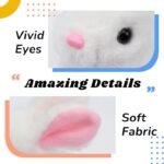 Anubhav Janni Hopping Jumping Rabbit Interactive Electronic Pet Plush Bunny Toy with Sounds and Movements Animated Walking Wiggle Ears Twitch Nose for Kids Dog Movement Sound (Pack of 1) - Image 3