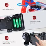 Anubhav Janni Spider Hero Car Toys for Boys Toy Kids Bike Kid 3 5 Random Color Superhero Skateboard Sliding Plate with Auto Turning Action and LED Light Kids Multicolor (Pack of 1) - Image 3