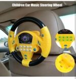 Anubhav Janni Simulated Steering Wheel Toy Pretend Adventure for Kids Pink Plastic Toys Hobbies Preschool Play Other Car Dashboard Simulator Electric Baby with Sound Driving Vocal (pack of 1) - Image 2