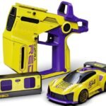 Anubhav Janni 2-Player Infrared Battle RC Car Toy with Dual Remotes Shoot Knock Down Action Game Time-Bound Dodge Interactive Racing Target for Kids(pack of 1)