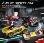 Anubhav Janni 2-Player Infrared Battle RC Car Toy with Dual Remotes Shoot Knock Down Action Game Time-Bound Dodge Interactive Racing Target for Kids(pack of 1) - Image 5