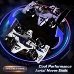 Anubhav Janni 2 in 1 Flying Car Stunt Drone Mini Indoor Drone 2 in 1 RC Quadcopter Toys 2.4Ghz Remote Control 4WD 3 Speeds Adjustable Birthday Xmas Gifts for Kids 8 12 (MULTICOLOUR)(pack of 1) - Image 6